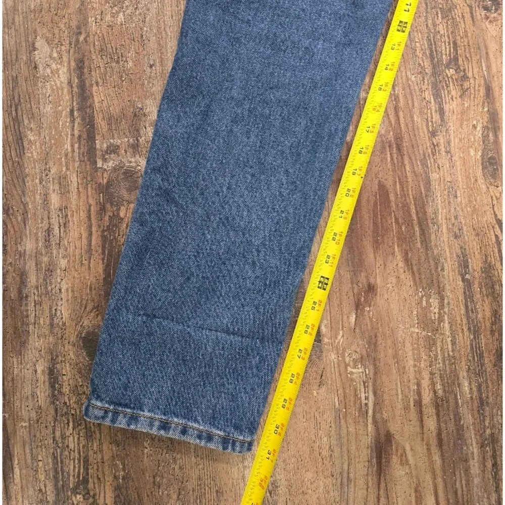 Vintage 90s DKNY Classic High Waist Jeans, Size 10. Made in USA, 100% Cotton